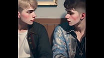 Curious college twinks try swapping oral and cumming (audio)