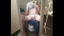 Showing my dick using the mirror