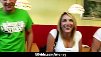 Amateur Chick Takes Money For A Fuck 15