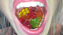 Vore Fetish - Trice Eating Gummy Bears Video 1