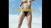 Erotic exercise with sexy KIARA MEOW