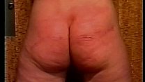 Amateur slut getting spanked hard on her ass
