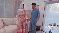 MILF In Hijab Fucks Young Neighbor For Webcam Content | Kell Fire , Rion King