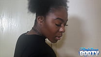 Black ebony twerk and head video