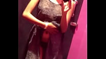 Desi in changing room