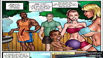 Lesson from the Neighbor pt. 1 - Naive Innocent Girl gets schooled on give a blowjob by the Black guy next door