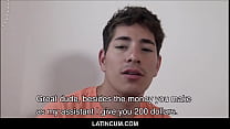 LatinCum.com - Cute Twink Latin Model Sex With Assistant For Money
