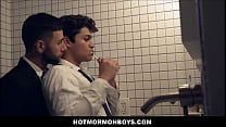 Young Mormon Twinks Sex In Bathroom While On Church Mission