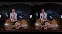 DARK ROOM VR - Creampie Is The Best Decoration For Her Face