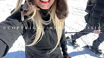 Vlog porn à la neige