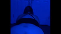 Fat ass white whore rides cock.