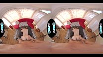 Pov sex in VR with hot brunette