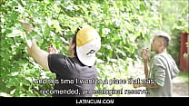 LatinCum.com - Young Horny Latino Sex Outside While Visiting Ecological Reserve