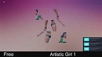 Artistic Girl Sexual (Steam Free Game) Point & Click