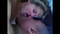 White blonde getting rammed by black guy