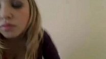 Dirty slut shows her big breast on webcam