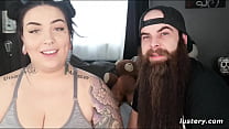 Homemade Tatted Up Couple Getting Wild
