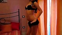 Hot beautiful brunette GF's Striptease on webcams - FapMyGF.com