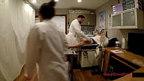 Large Breast Geek Donne Leigh Undergoes Mandatory Checkup At Her New College Movie By GirlsGoneGyno Exclusive MedFet Movie And Models
