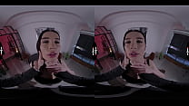 DARK ROOM VR - Brunette In Need Of Help