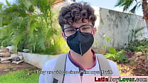 Amateur latin teen Igor Lucios on casting fucked hard by perv cameraman