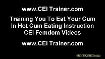 Tell me how your cum tastes CEI