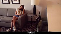 FILF - Sexually Frustrated Stepdaughter Fucks Her Big Dicked Stepdad
