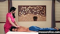 Sensual lesbian massage leads to orgasm 23