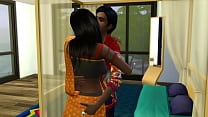 Indian step Mother Helping To Make Sex