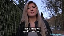 Public Agent Cute Russian loves sex for cash