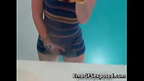 Emo cellphone striptease