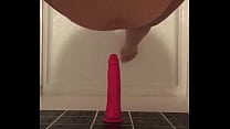 Anal toy play