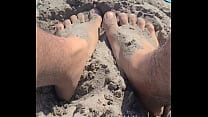 Taking my soles and toes to the beach