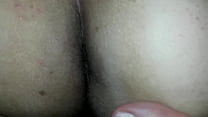 Chubby girlfriend ass hole