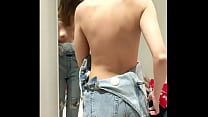 A classmate spied on me in the fitting room.