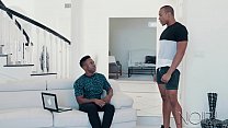 str8 ebony male has sex with his soon to be bro in l a w