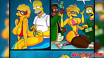 Orgy with the simpsons hotties! The Simptoons
