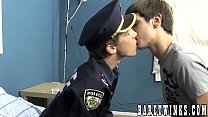 After a blowjob two twinks fuck raw
