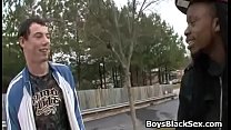 Black Muscled Gay Dude Fuck White Teen Boy Hard 15