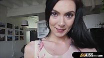 Hot stepsister using stepbros cock for taboo fucking