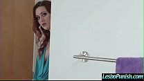 Horny Sexy Lesbians (Karlie Montana & Karina White) In Hard Punish Sex Tape video-20