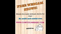 Young chubby ebony milf cums creampie on live webcam