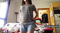 Young Girl loves to try new things, always uploading new content.