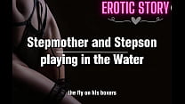 Water Fun between Stepmom and Step Son
