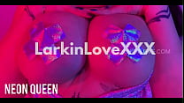 Get Ready to Cum Larkin Love's Crazy Long Tongue and Beautiful Breasts