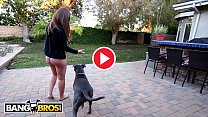BANGBROS - Thicc Booty White Girl Maddy O'Reilly Takes ANAL From Big Black Cock