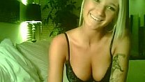 super hot tattoo blonde huge tits cam show