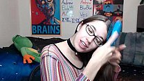 6cam.biz teen alexxxcoal masturbating on live webcam