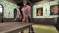 Second Life - Jade and Uncle Ramon go at the restaurant