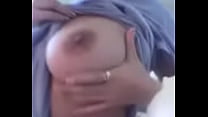 arabic nurse showing and playing with big tits